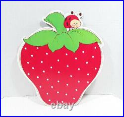 Vintage Strawberry Shortcake Store Display Advertising 16x14 AGC 1980 80's RARE