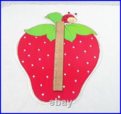 Vintage Strawberry Shortcake Store Display Advertising 16x14 AGC 1980 80's RARE