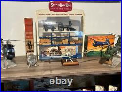 Vintage StromBecker toy store train counter display