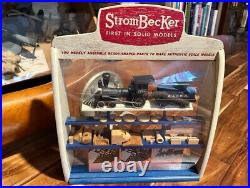 Vintage StromBecker toy store train counter display