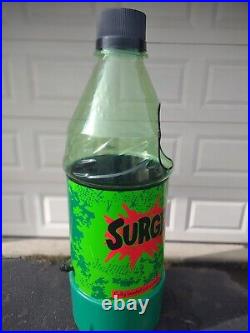 Vintage Surge Soda Coca Cola Co. Store Display Cooler Bottle Shaped READ