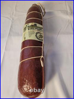 Vintage Swift Meats Premium Hard Salami Hanging Plastic Store Display