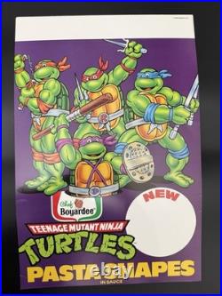 Vintage TMNT Chef Boyardee Store Display Sign