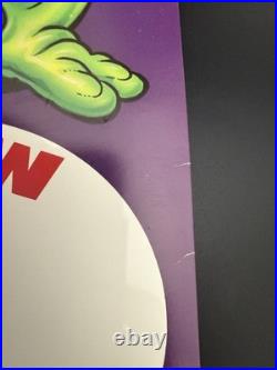 Vintage TMNT Chef Boyardee Store Display Sign