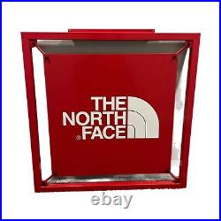 Vintage The North Face TNF Metal Store Display Sign 24 X 24 90s Y2K