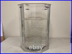 Vintage Timex 4-Tier Rotating Watch Display Case Store Counter