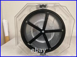 Vintage Timex Rotating Watch Watch Acrylic Clear Display Case 1970s