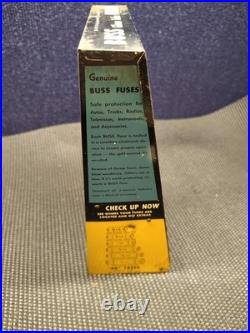 Vintage Tin BUSS Fuse Display Rack Sign Gas Station Auto Parts Store Countertop