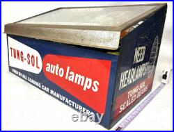 Vintage Tung-sol Countertop Display Sales Rack, Auto Lamps, Bulbs, Advertising, Gift