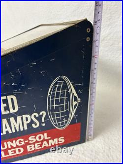 Vintage Tung-sol Countertop Display Sales Rack, Auto Lamps, Bulbs, Advertising, Gift