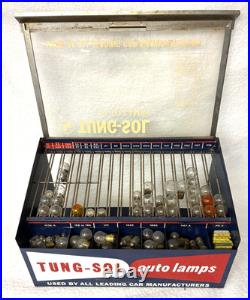 Vintage Tung-sol Countertop Display Sales Rack, Auto Lamps, Bulbs, Advertising, Gift