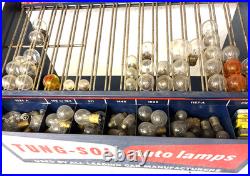 Vintage Tung-sol Countertop Display Sales Rack, Auto Lamps, Bulbs, Advertising, Gift
