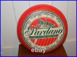 Vintage UnieKaas Sardano Plastic Store Cheese Wheel Display