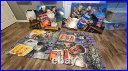 Vintage Universal Studios Monsters Store Display Signs Dracula Pepsi Lays Promo
