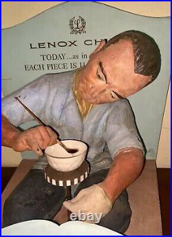 Vintage Very Rare Lenox China 1950's store display. Works