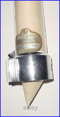 Vintage Vortex Glass Cup Dispenser- Cups, Cup Holder & Wall Mount Bracket