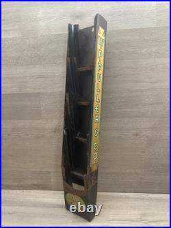 Vintage W. P. Fuller Paint Store Display For Paint And Brushes. Paint Cards Rack