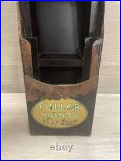 Vintage W. P. Fuller Paint Store Display For Paint And Brushes. Paint Cards Rack