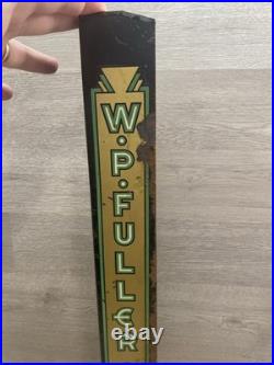 Vintage W. P. Fuller Paint Store Display For Paint And Brushes. Paint Cards Rack