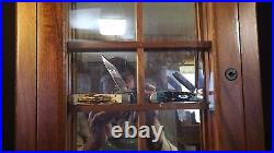 Vintage W R Case & Sons Cutlery CASE XX Modular MIRRORED GRID Display Cabinet