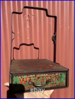 Vintage WHITAKER Automotive Service Store Electrical Cable Display 7.5x11