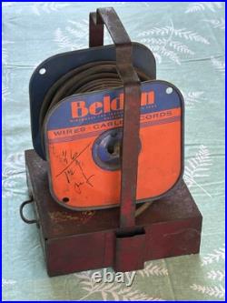 Vintage WHITAKER Automotive Service Store Electrical Cable Display 7.5x11