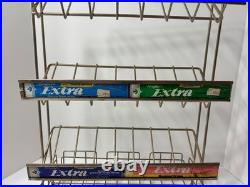 Vintage WRIGLEYS GUM store counter top metal rack display