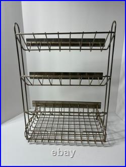 Vintage WRIGLEYS GUM store counter top metal rack display