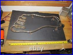 Vintage Wall Hanging Neon Foot Store Display, PICK UP ONLYHERE IN LOWELL INDIANA