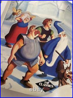 Vintage Walt Disney POP UP Video Store Display Sword In The Stone 1986 RARE