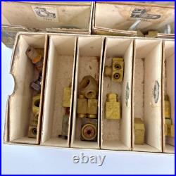 Vintage Weatherhead Hydraulic Brake Fitting Cardboard Store Display Box withParts