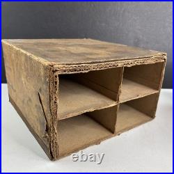 Vintage Weatherhead Hydraulic Brake Fitting Cardboard Store Display Box withParts