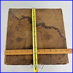 Vintage Weatherhead Hydraulic Brake Fitting Cardboard Store Display Box withParts