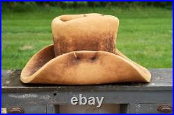 Vintage Western Cowboy Hat Large Store Display Foam Trade Sign School Mascot