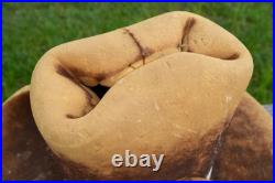 Vintage Western Cowboy Hat Large Store Display Foam Trade Sign School Mascot
