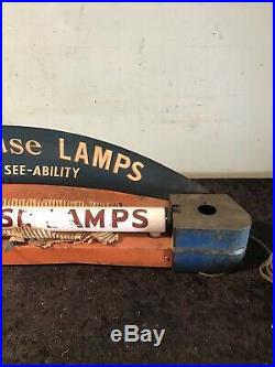 Vintage Westinghouse Flourescent Lamp Advertising Display NOS