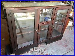 Vintage Winchester Arms Display Cabinet Shapleigh Hardware Huge- Beautiful