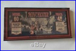 Vintage Winchester Store Countertop Display advertising the Model 60.22 Rifle