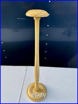 Vintage Wood hat stand table top display general store Old Painted Primitive