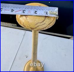 Vintage Wood hat stand table top display general store Old Painted Primitive