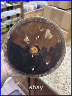 Vintage Wooden Nibbles 5 cent rotating Store Display 17 tall