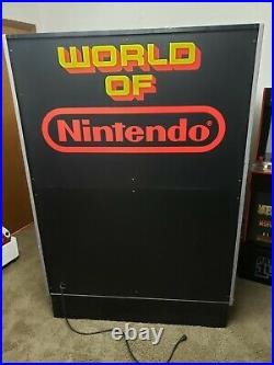 Vintage World Of Nintendo Store Display Rare Incomplete