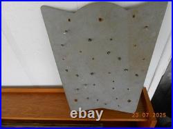 Vintage YALE LOCK Wooden Sign Store Display Advertising Rare Cabinet Lock & Keys