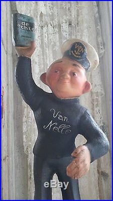 Vintage advertising figure, van Nelle tobacco, sailor, 1920-1930, RARE, store display