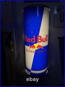Vintage and Rare Red Bull Light Up Can, Store Display