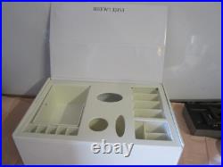 Vintage estee lauder Perfume 4 items store Display. With items included brushes