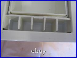 Vintage estee lauder Perfume 4 items store Display. With items included brushes