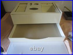 Vintage estee lauder Perfume 4 items store Display. With items included brushes