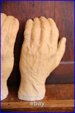 Vintage mannequin hands store display male guy creepy