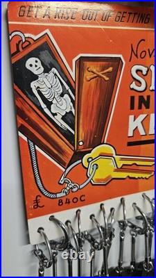 Vintage novelty Skeleton Store Display Risque NoS Halloween Rare Hong Kong
